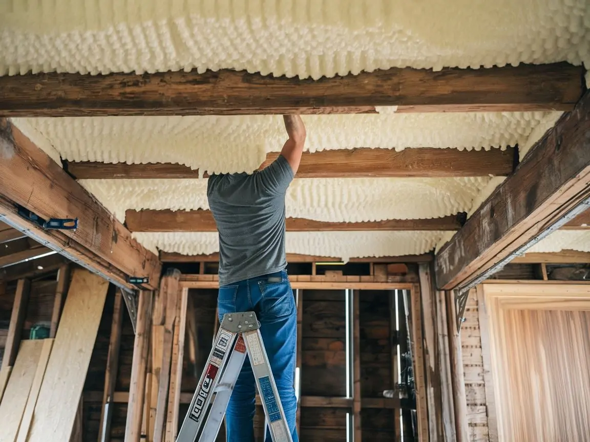 Zabezpieczenie pianki montażowej przed wilgocią