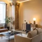 dekoracyjne panele na słupie