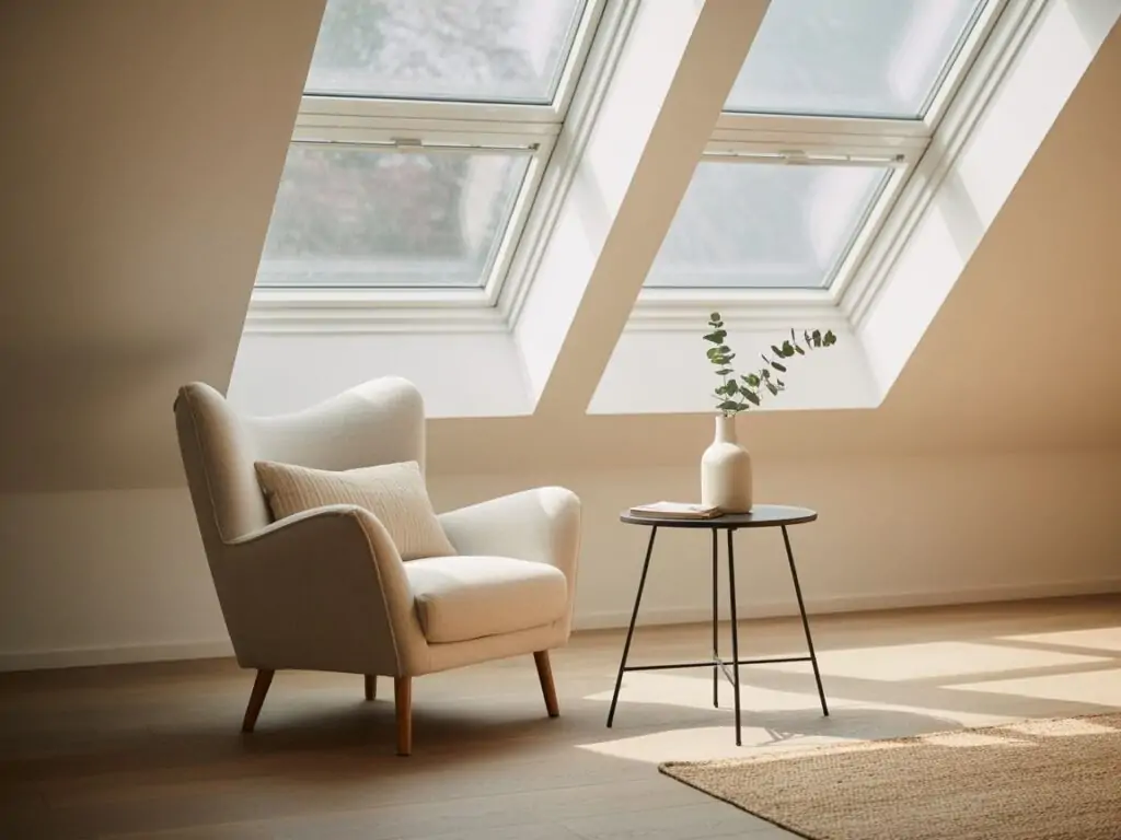 nowoczesna aranżacja poddasza