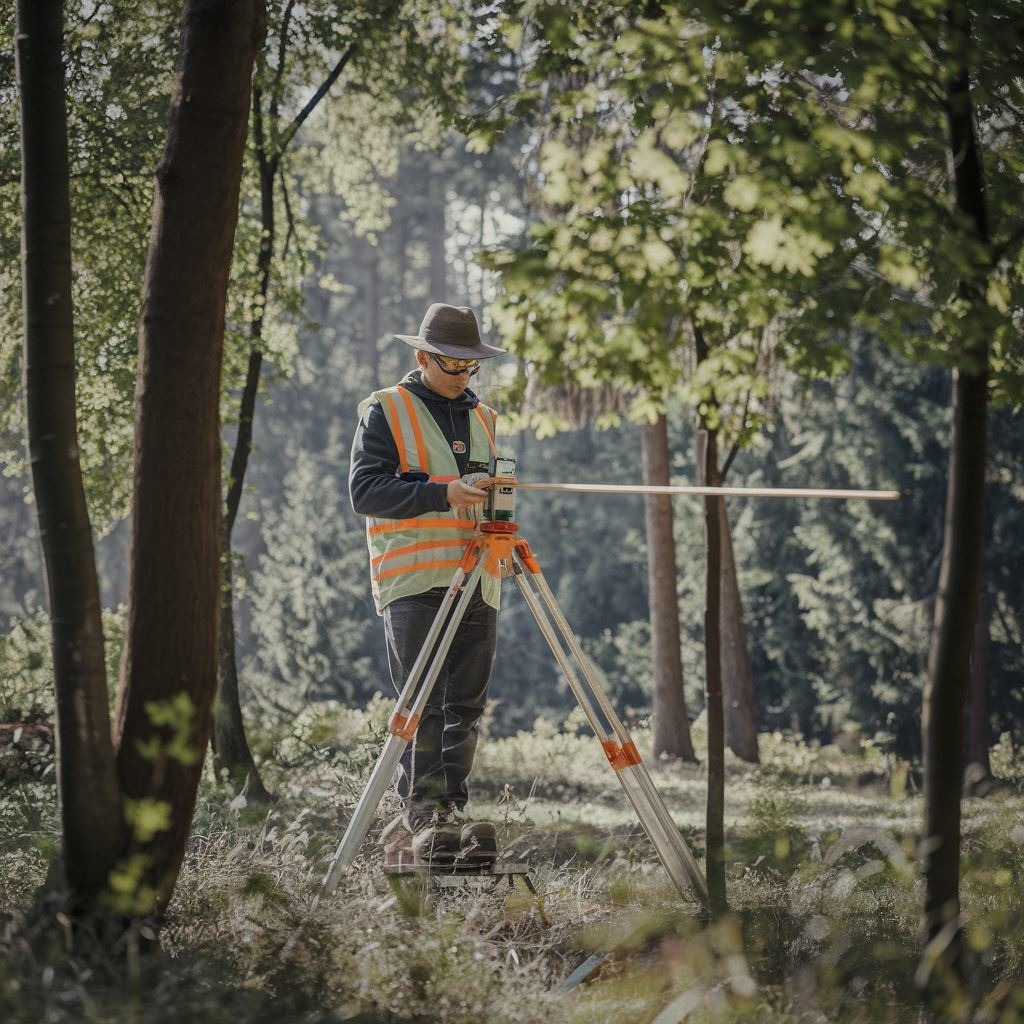 oznaczenie granicy lasu