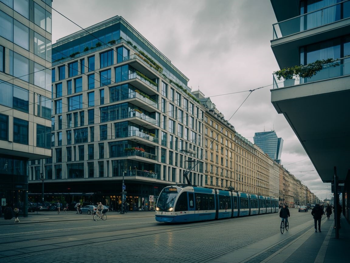 szklane wieżowce Warszawa